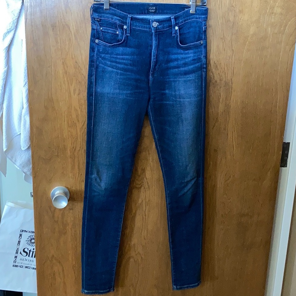 Citizens of Humanity skinny dark wash jeans